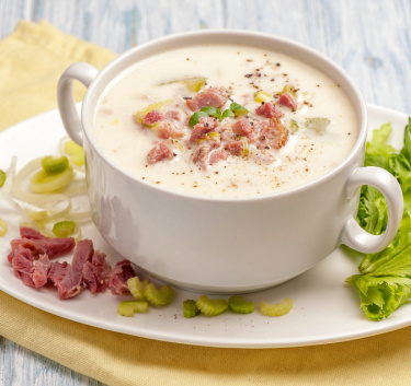 Velouté d'endives aux lardons Magimix.